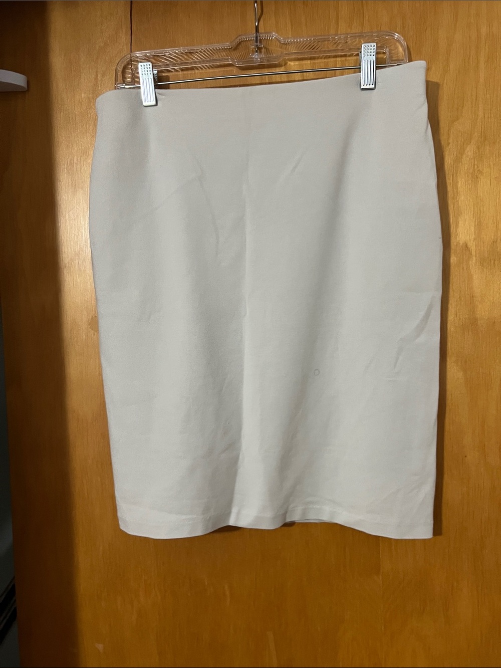 Philosophy Cream Pencil Skirt